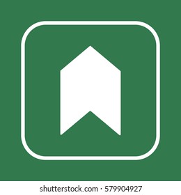 Arrow  icon,vector. Flat design. 