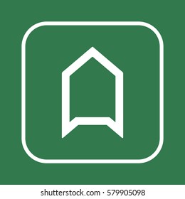  Arrow  icon,vector. Flat design. 