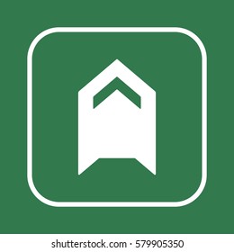  Arrow  icon,vector. Flat design. 