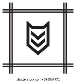  Arrow  icon,vector. Flat design. 