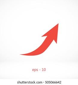 arrow icon.vector, flat design best vector icon