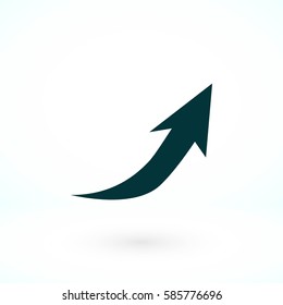 arrow icon.vector, flat design best vector icon