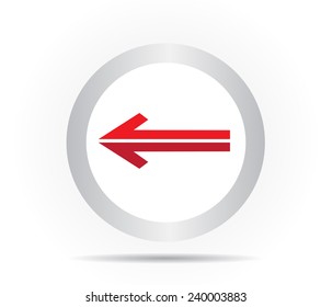 Arrow icon.Vector illustration.