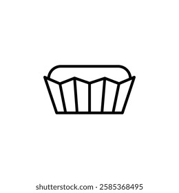 up arrow iconVector illustration in black