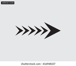 Arrow Icon.Vector Arrow Sign.