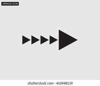 Arrow Icon.Vector Arrow Sign.