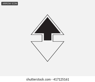 Arrow Icon.Vector Arrow Sign.