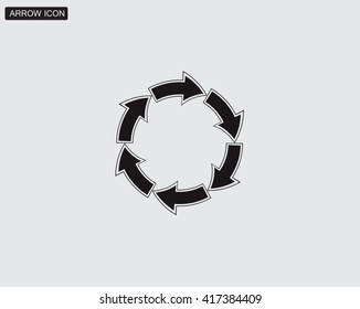 Arrow Icon.Vector Arrow Sign.