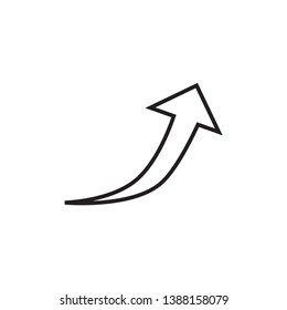 arrow illustration icon design template