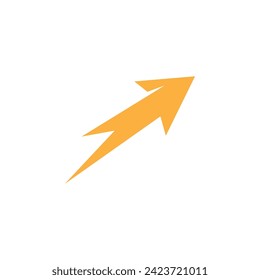 Arrow illustration logo icon vector template