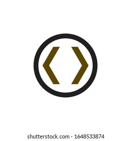 Arrow illustration logo vector template