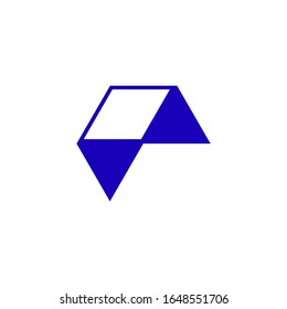 Plantilla vectorial de logotipo de ilustración de flecha