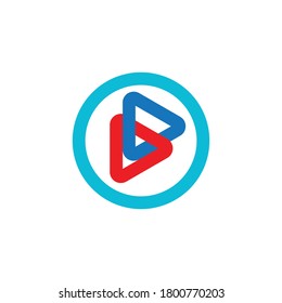 Arrow illustration logo vector template