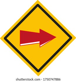 arrow. illustration for web and mobile design.