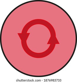 arrow. illustration for web and mobile design.