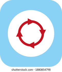 arrow. illustration for web and mobile design.