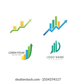 Arrow ilustration logo icon vector template