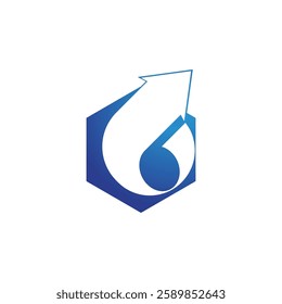 Arrow ilustration logo icon vector template