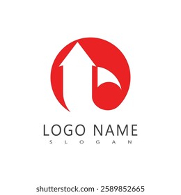 Arrow ilustration logo icon vector template