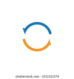 ARROW ILUSTRATION LOGO VECTOR TEMPLATE