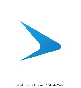 Arrow ilustration logo vector template