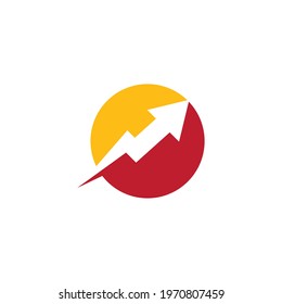 Arrow ilustration logo vector template