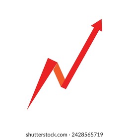 Arrow ilustration logo vector template