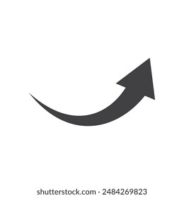 Arrow ilustration logo vector template