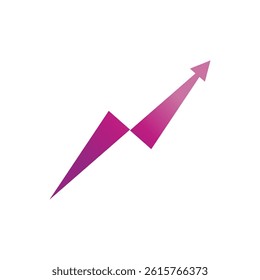 Arrow ilustration logo vector template