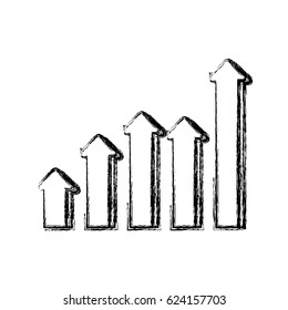 Arrow up increase