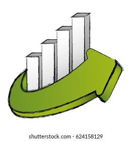 Arrow up increase