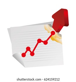 Arrow up increase