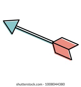 arrow indian isolated icon