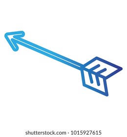 arrow indian isolated icon