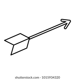 arrow indian isolated icon