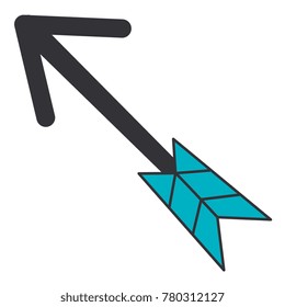 arrow indian isolated icon
