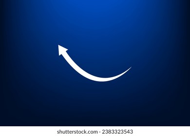 arrow indicates the direction. icon. vector design