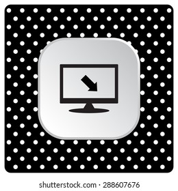 arrow indicates the direction. icon. vector design