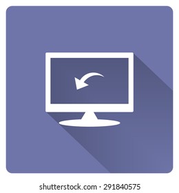 arrow indicates the direction. icon. vector design