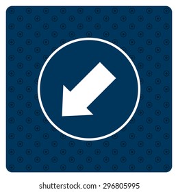 arrow indicates the direction. icon. vector design