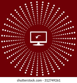 arrow indicates the direction. icon. vector design