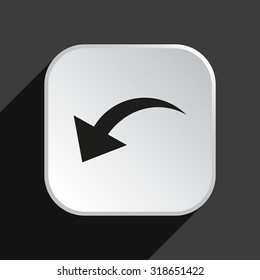 arrow indicates the direction. icon. vector design