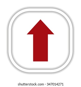 arrow indicates the direction. icon. vector design