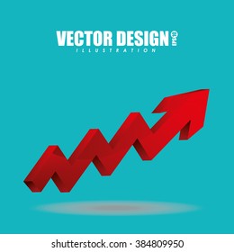 arrow infographic design 