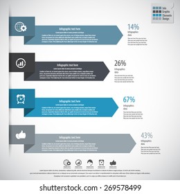 Arrow infographics