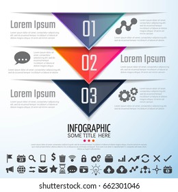 Arrow Infographics Design Template,Vector Illustration