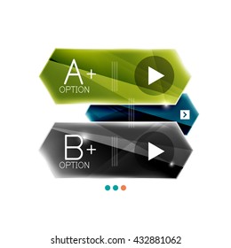 Arrow infographics. Vector business colorful element of presentation Arrow infographics. Vector business colorful element of presentation