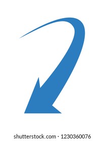 arrow interface web icon