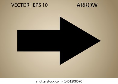 Arrow isolated vector icons. Arrows icon collection for web, mobile app. Arrow vector download icon set. Arrows vector curve flat. Application digital button illustration 