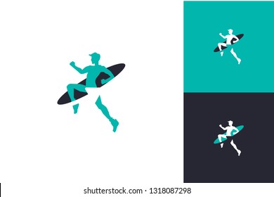 Arrow Jogging Logo Inspiration Template